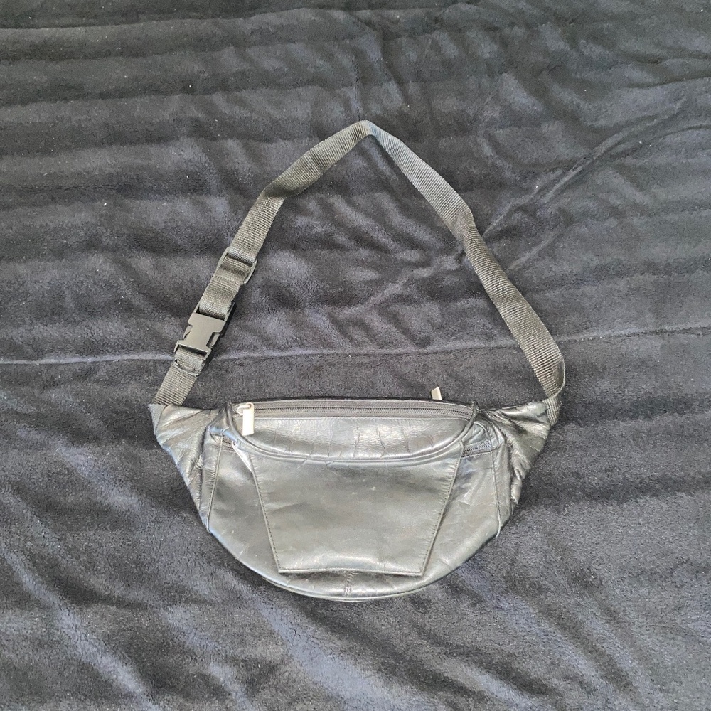 Small Leather Waist Bag